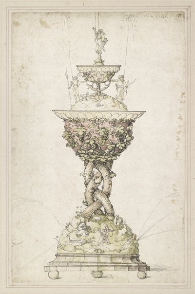 Design for a Table Fountain by Albrecht Dürer